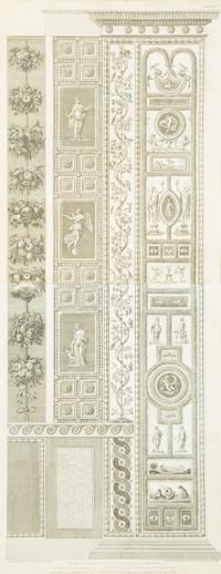 A Set of Six Giovanni Ottaviani Architectural Engravings, After Scaravelli — 19TH CENTURY