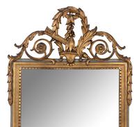 A Louis XVI Style Giltwood Mirror