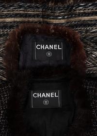 Two Chanel Fur-Trimmed Jackets, 2000-10s