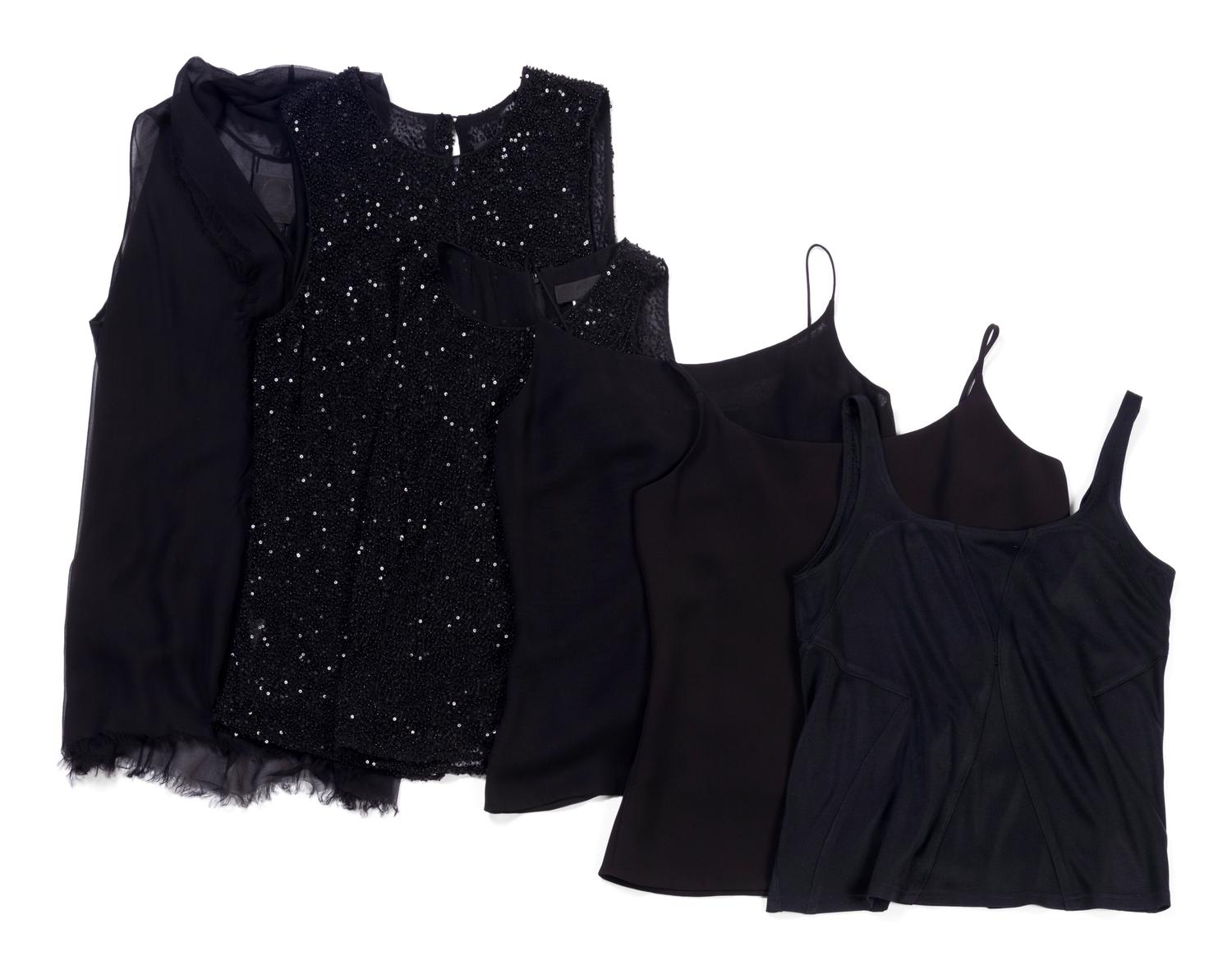 Six Ralph Rucci Sleeveless Tops