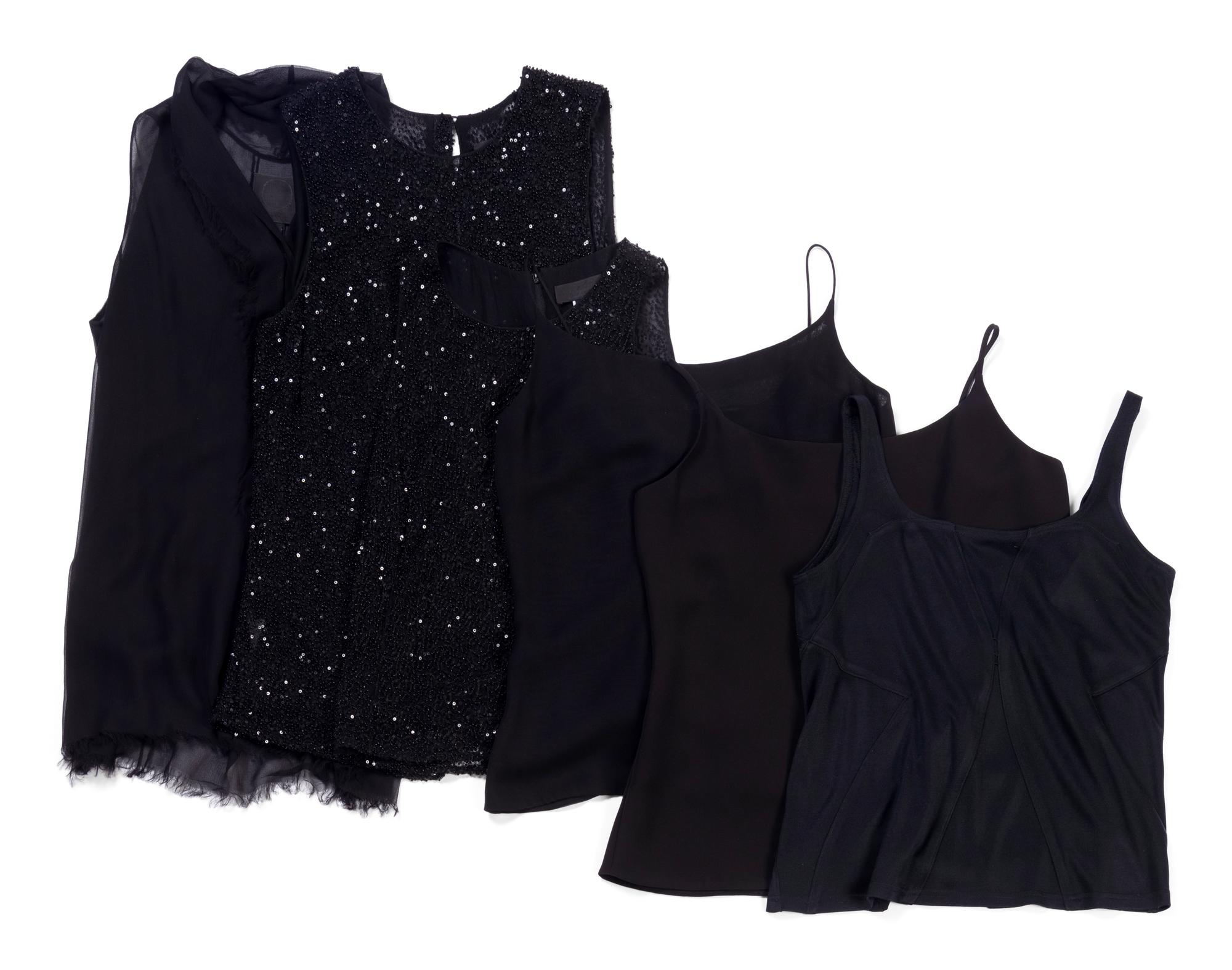 Six Ralph Rucci Sleeveless Tops