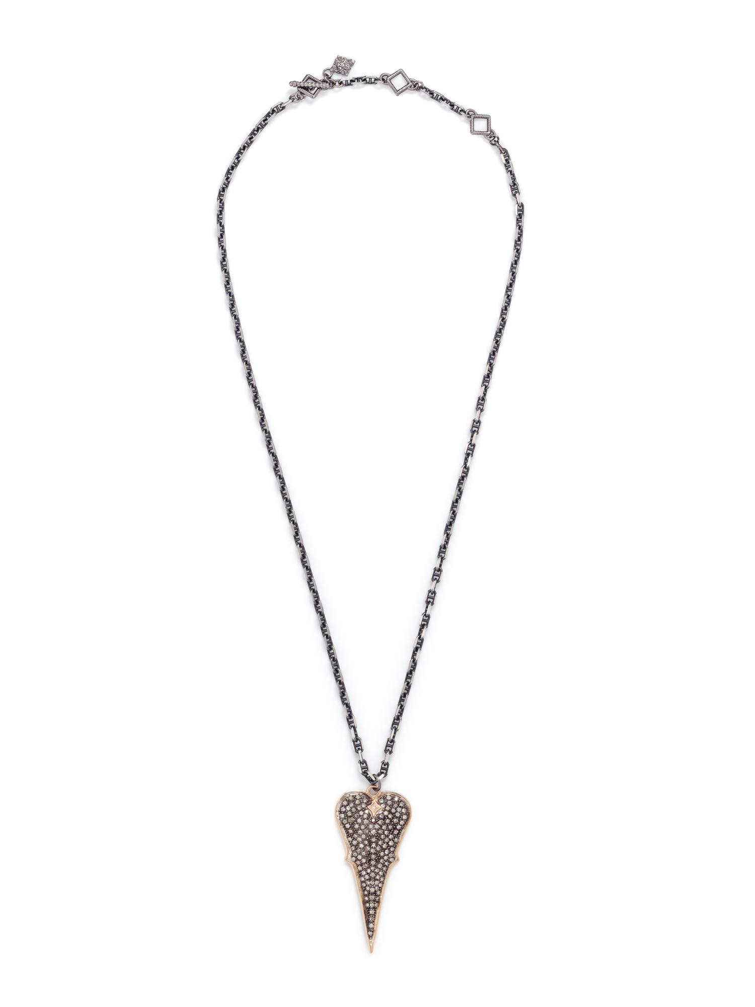 ARMENTA, DIAMOND HEART PENDANT/NECKLACE
