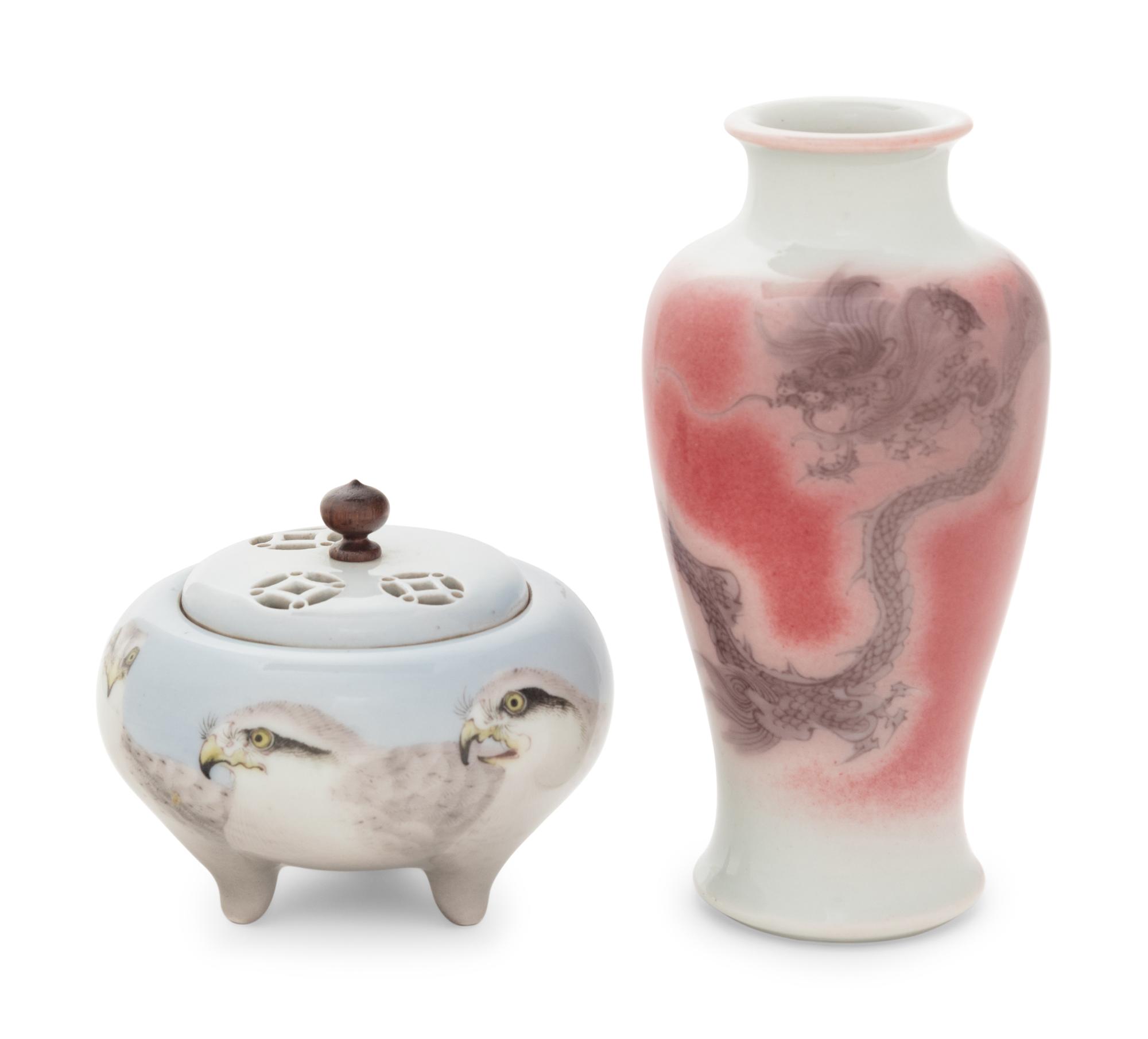 Two Japanese Porcelain Vessels