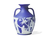 A Wedgwood Jasperware Copy of the Portland Vase