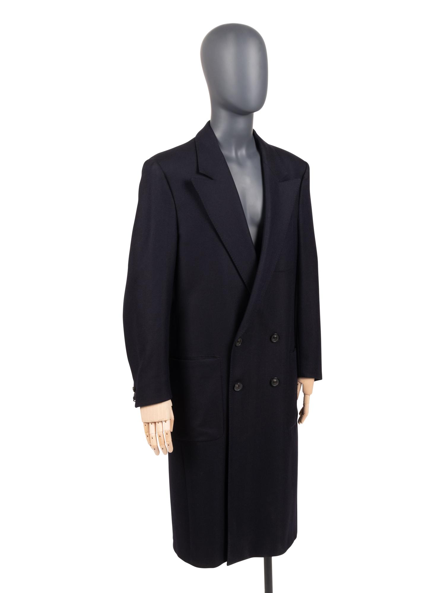 Maison Martin Margiela Men's Double Breast Wool Coat, 2000s