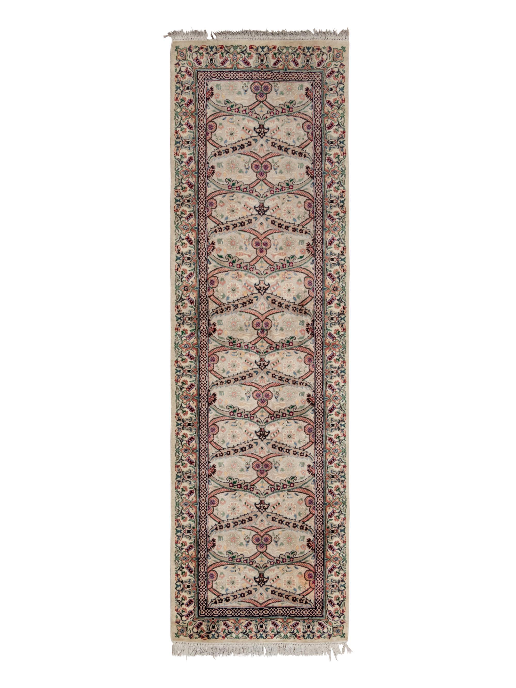 A Persian Style Wool Runner