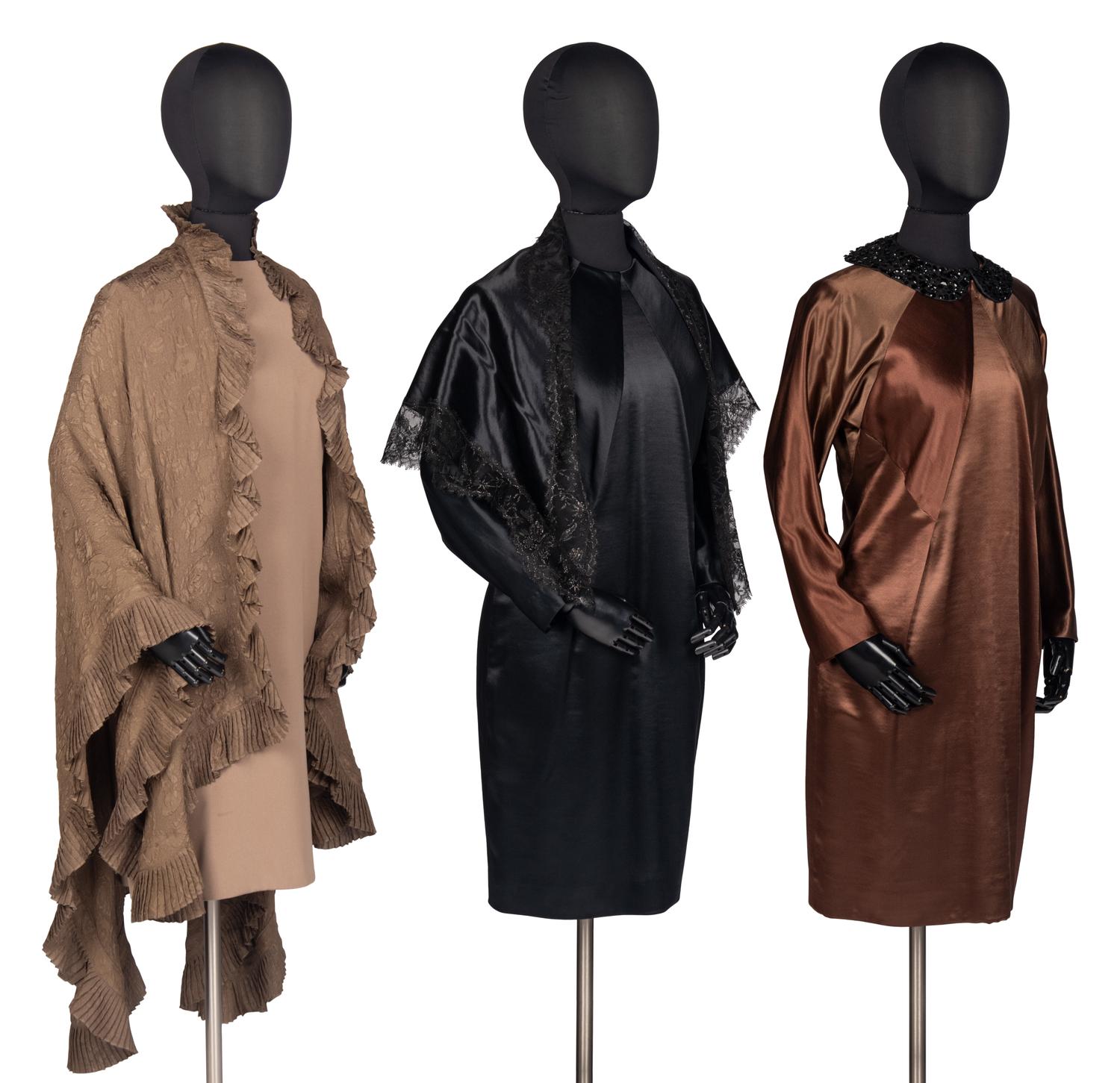 Three Dresses and Three Accessories by Geoffrey Beene