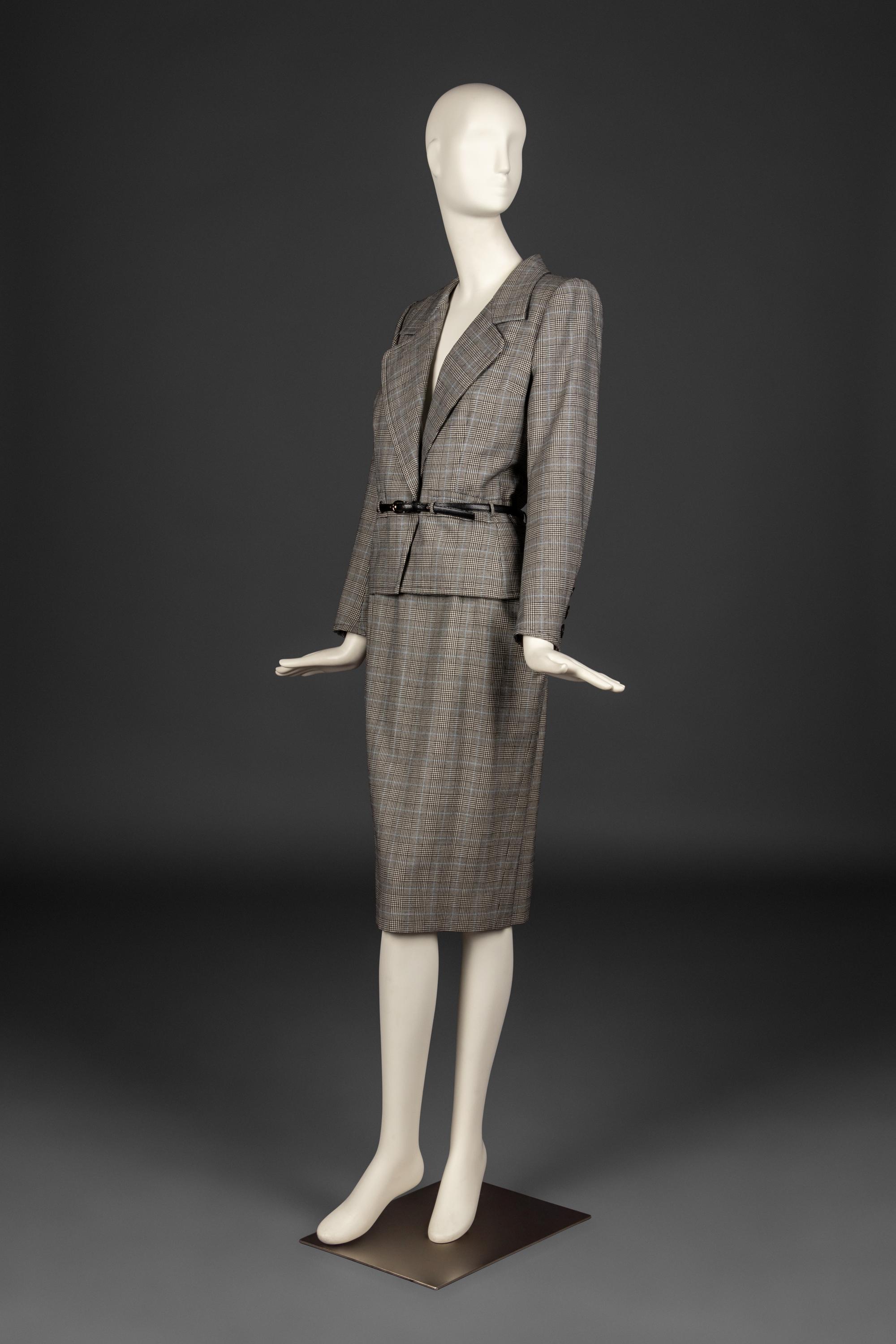 Yves Saint Laurent Haute Couture Suit, 1985