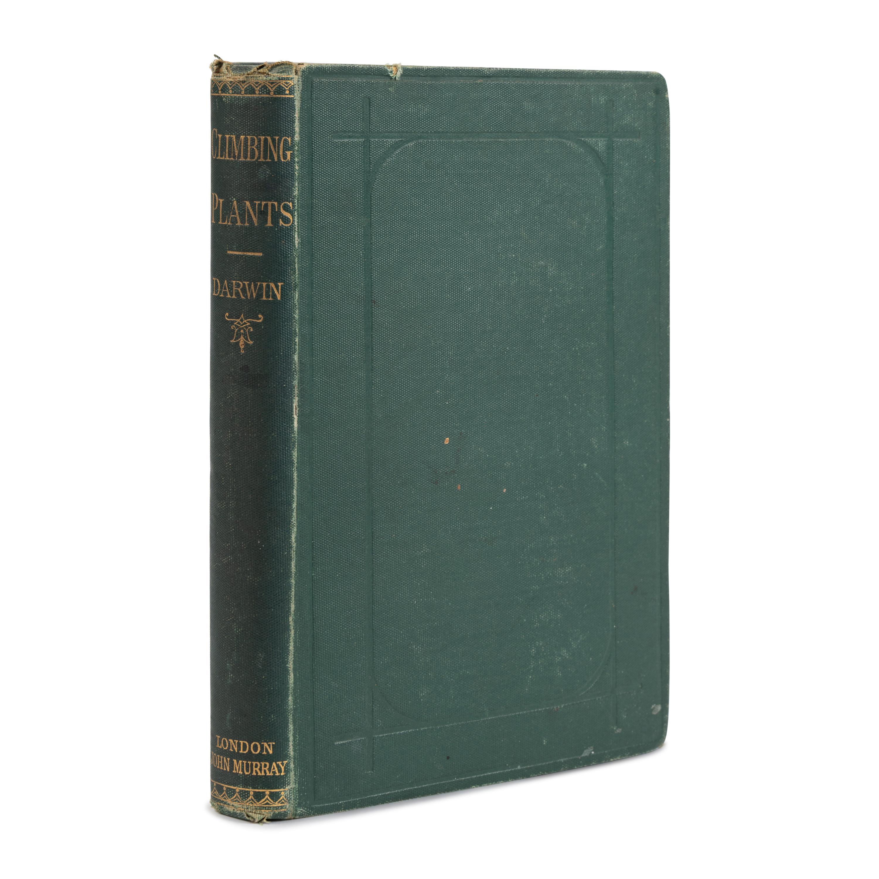 Darwin, Charles (1809-1882). The Movements and Habits of Climbing Plants . London: John Murray, 1875.