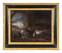 Figures with Horses