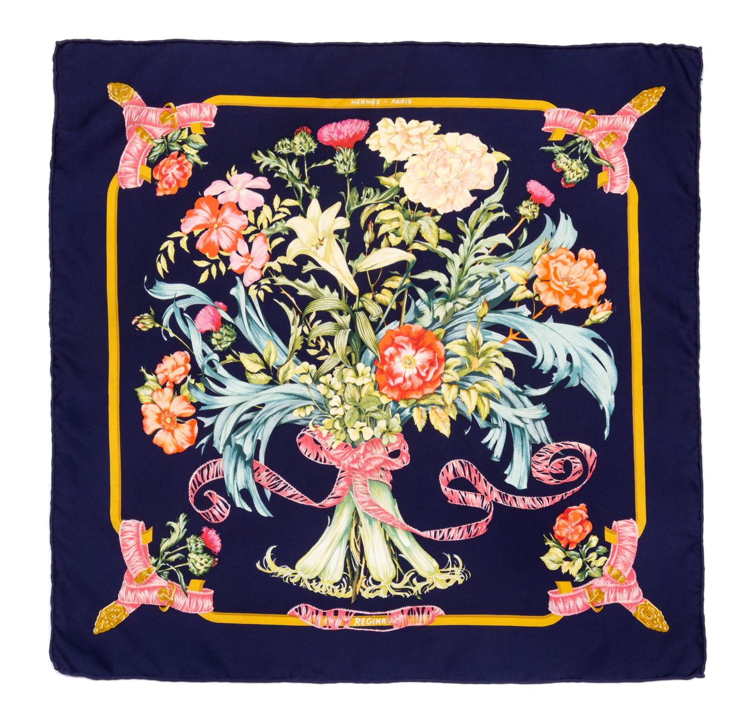 An Hermès 45cm Silk Scarf, 16.5" x 16.5".