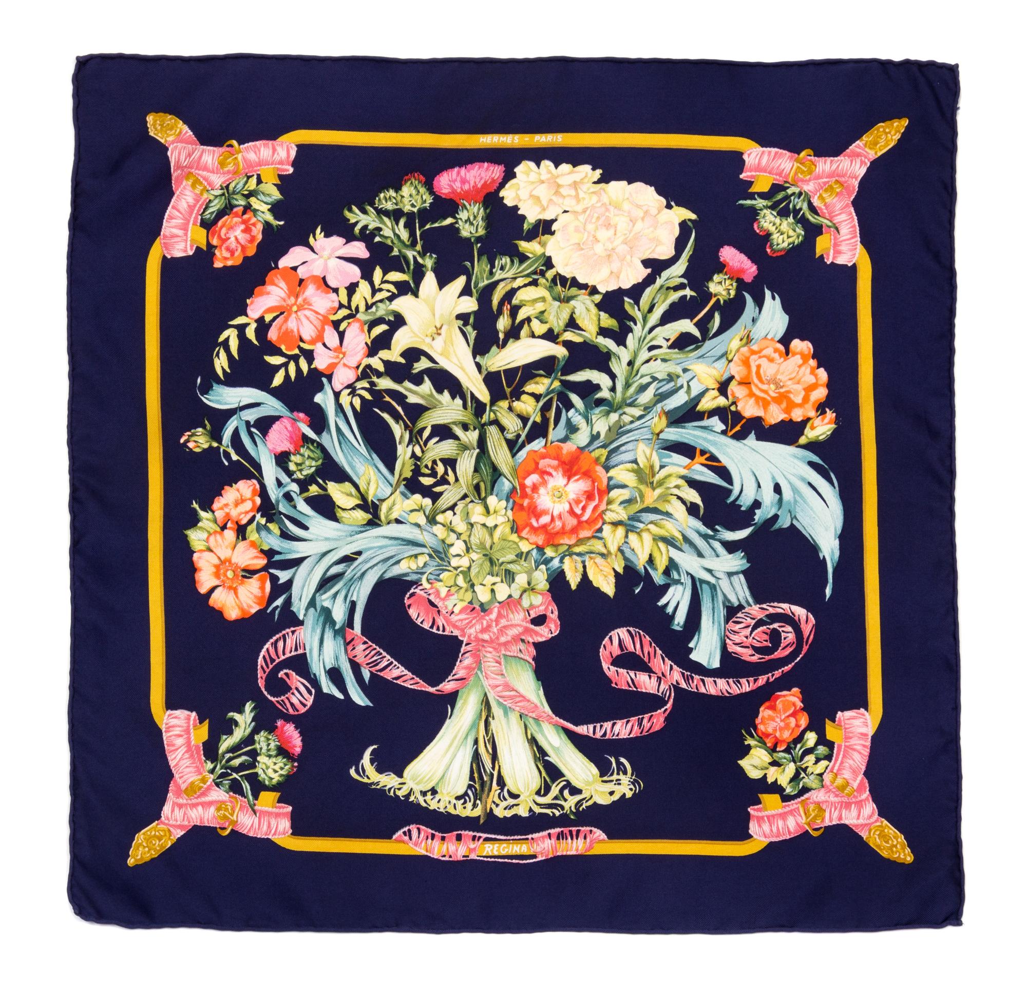 An Hermès 45cm Silk Scarf, 16.5" x 16.5".