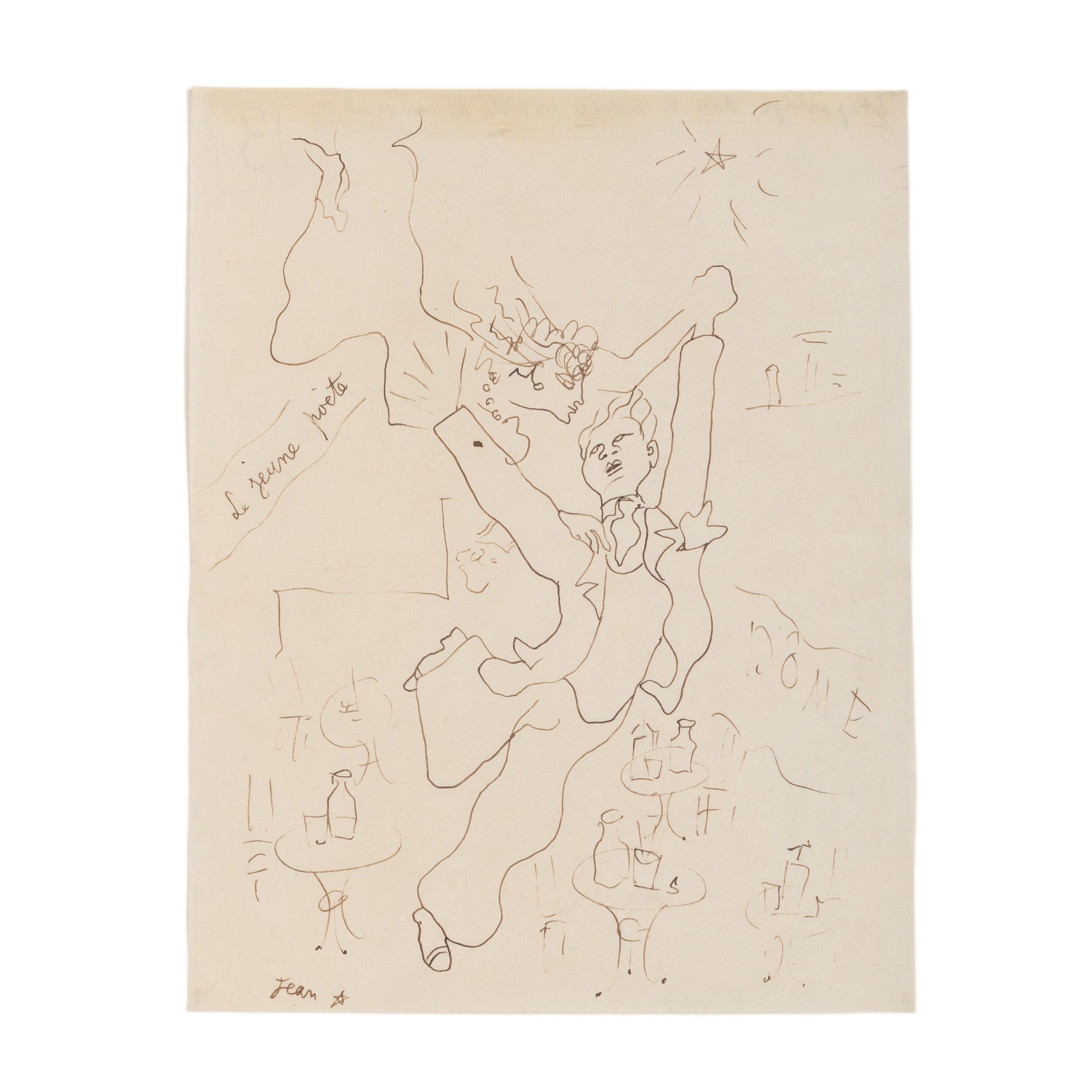 Jean Cocteau (French, 1889-1963) — Le Jeune Poète , c. 1930-1935