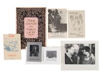 [ARTS & LITERATURE]. A collection of items related to Gertrude Stein, American writer and art collector.