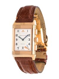 JAEGER-LeCOULTRE, 18K PINK GOLD REF. 270.2.69 LIMITED EDITION 'REVERSO' CHRONOGRAPH WRISTWATCH