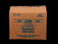 A Factory Case of 1990 Score Hockey Cards