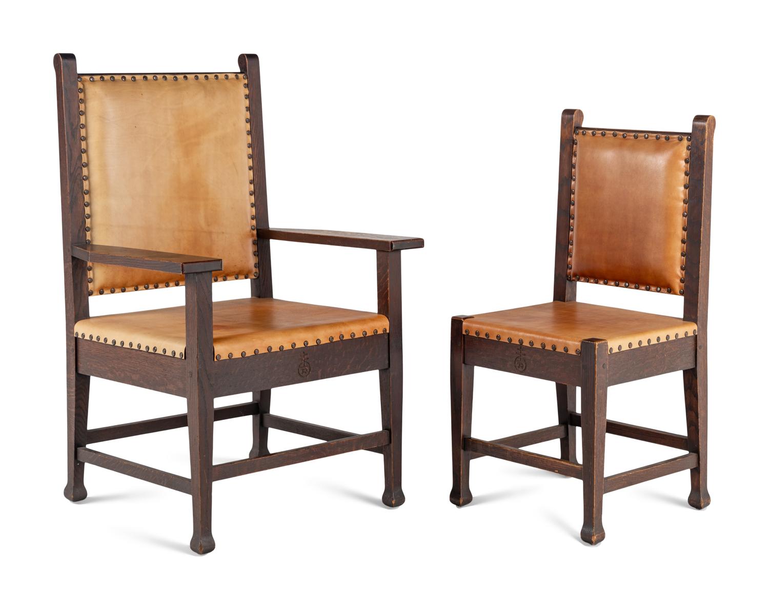 Set of Twelve Dining Chairs