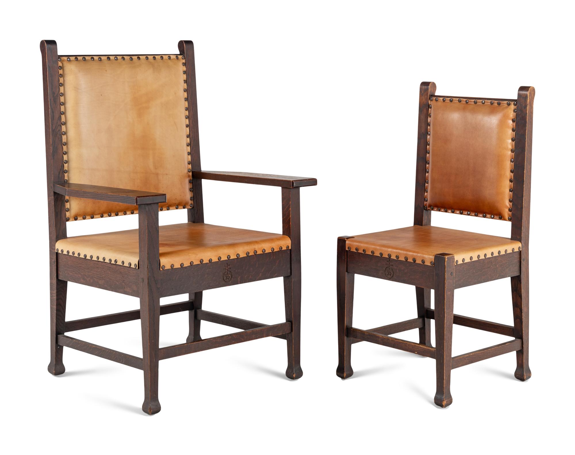 Set of Twelve Dining Chairs
