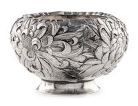 A Japanese Export Silver Bowl
