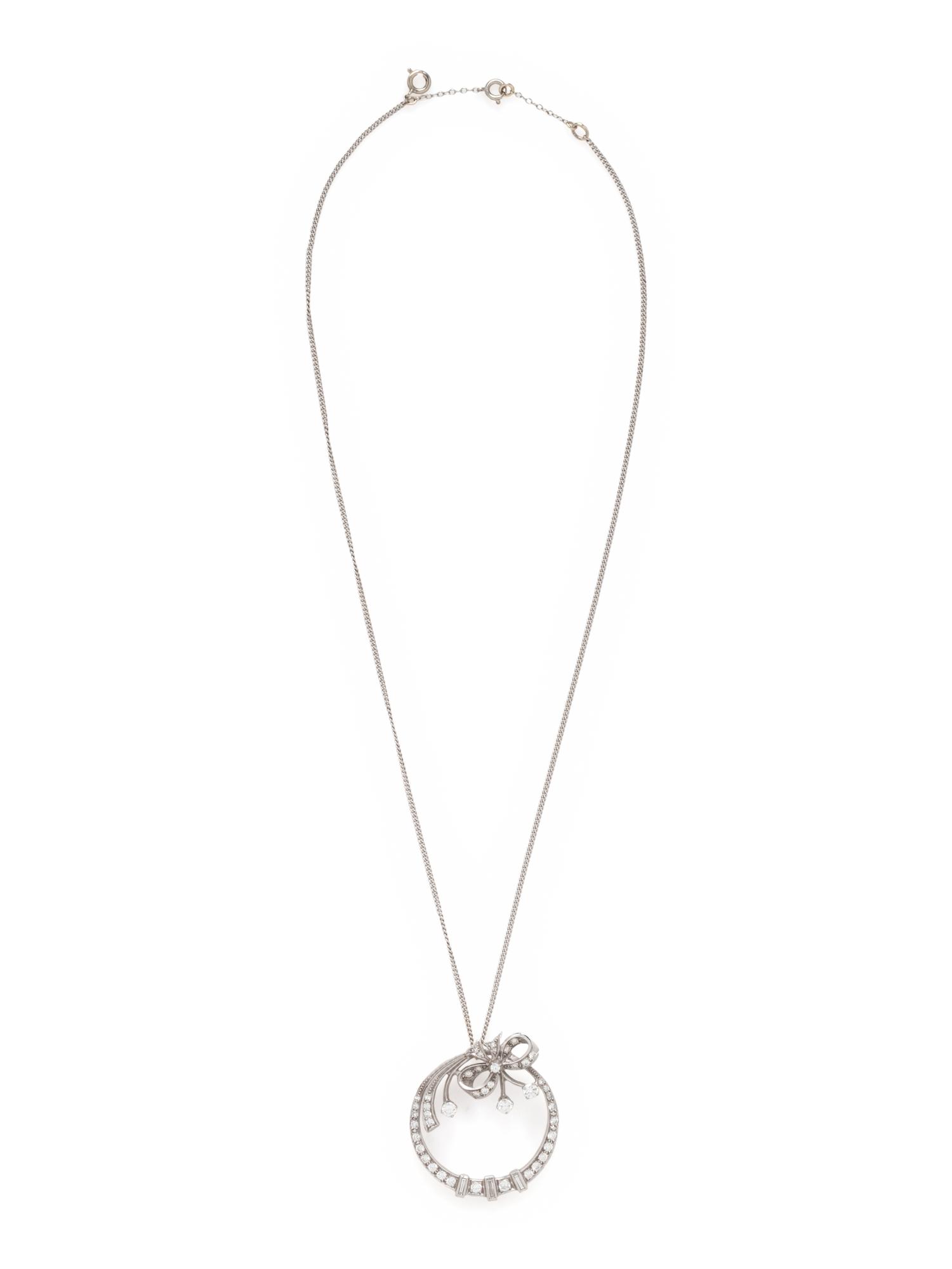 DIAMOND PENDANT/NECKLACE