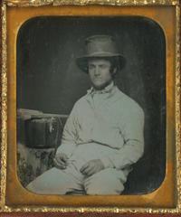[Daguerreotype] Occupational of a Painter