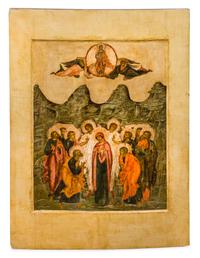 Russian School, (17th Century), The Ascension of Christ