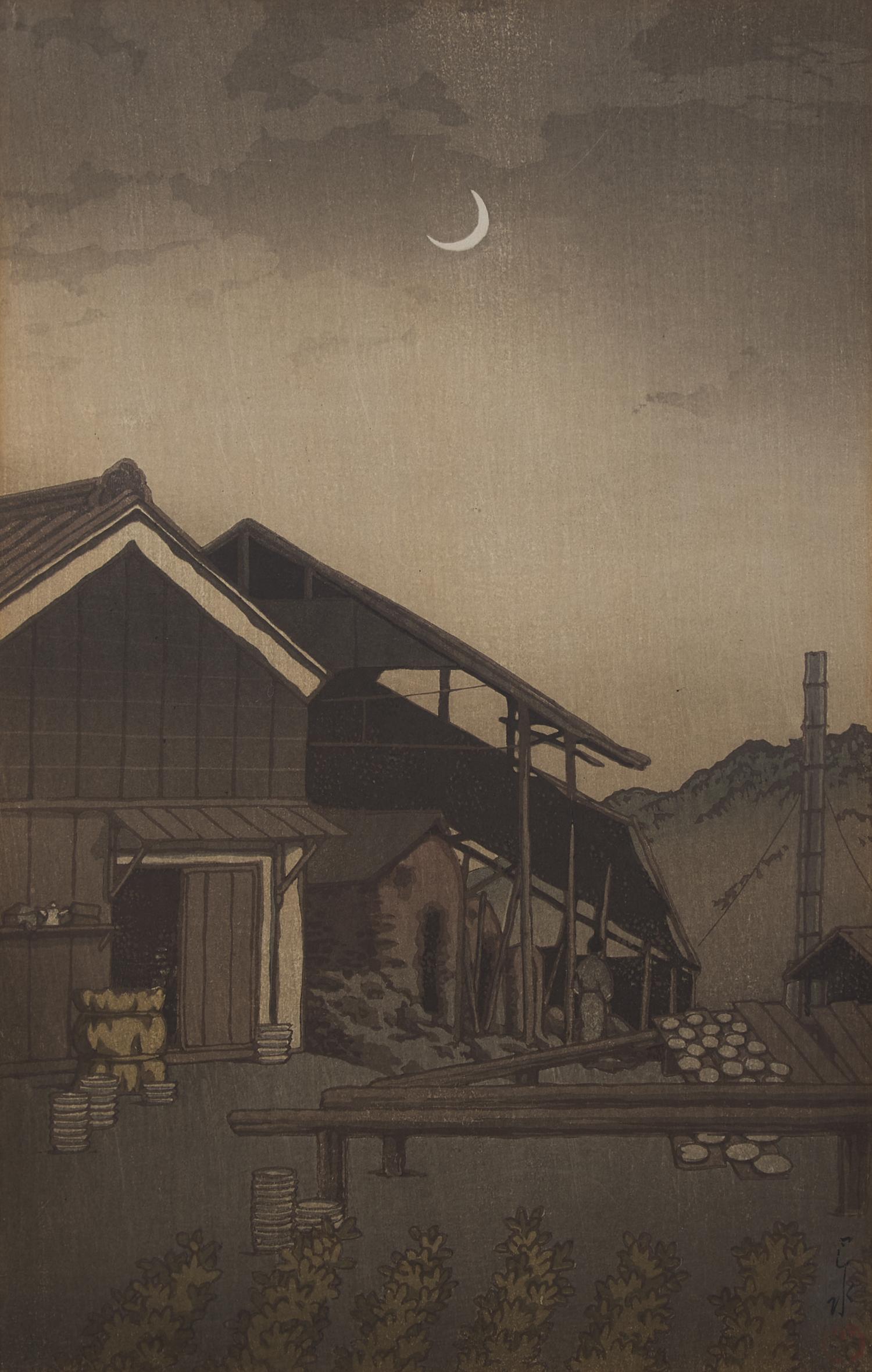 A Group of Seven Japanese Woodblock Prints, 20th Century