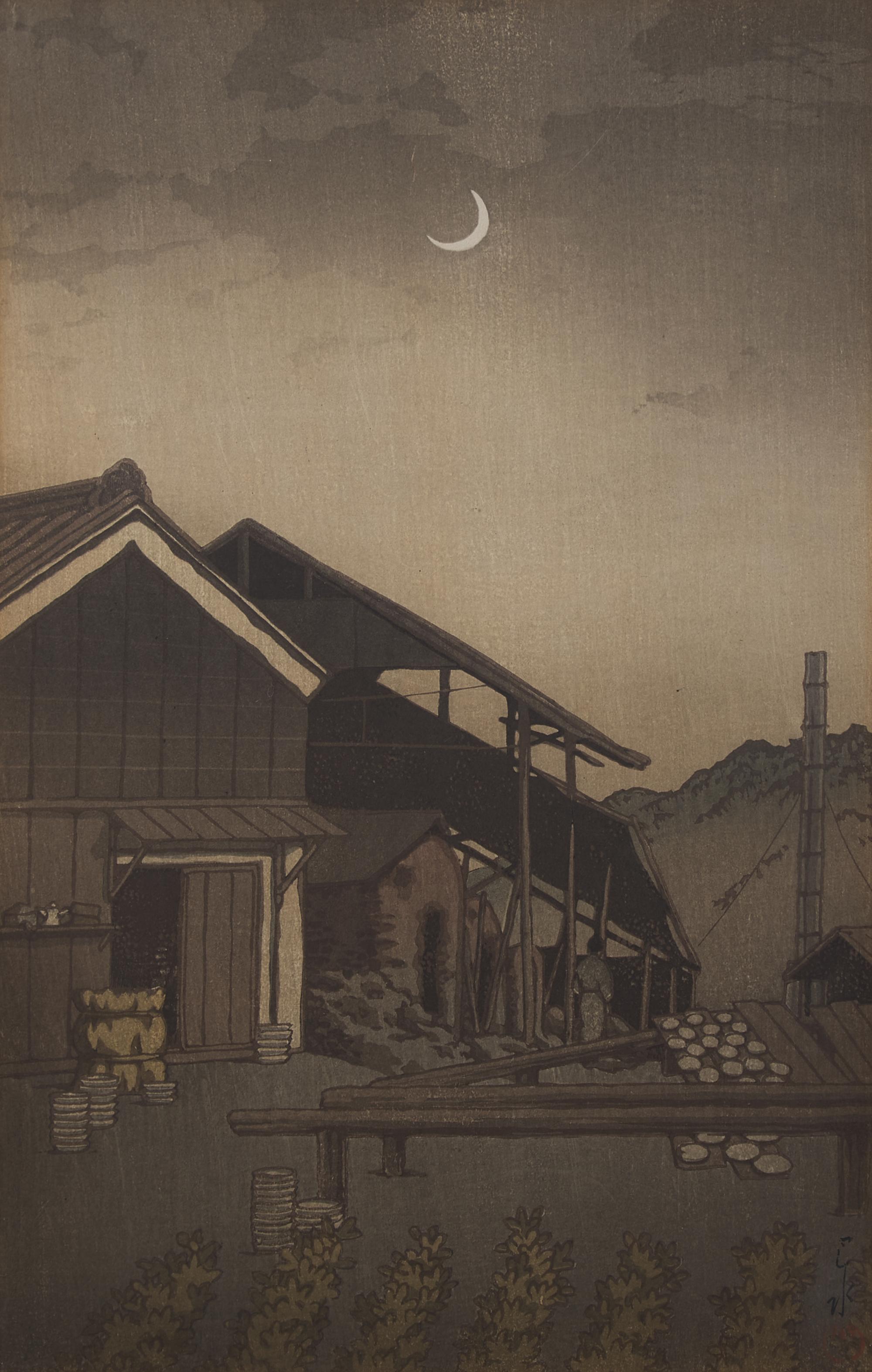 A Group of Seven Japanese Woodblock Prints, 20th Century