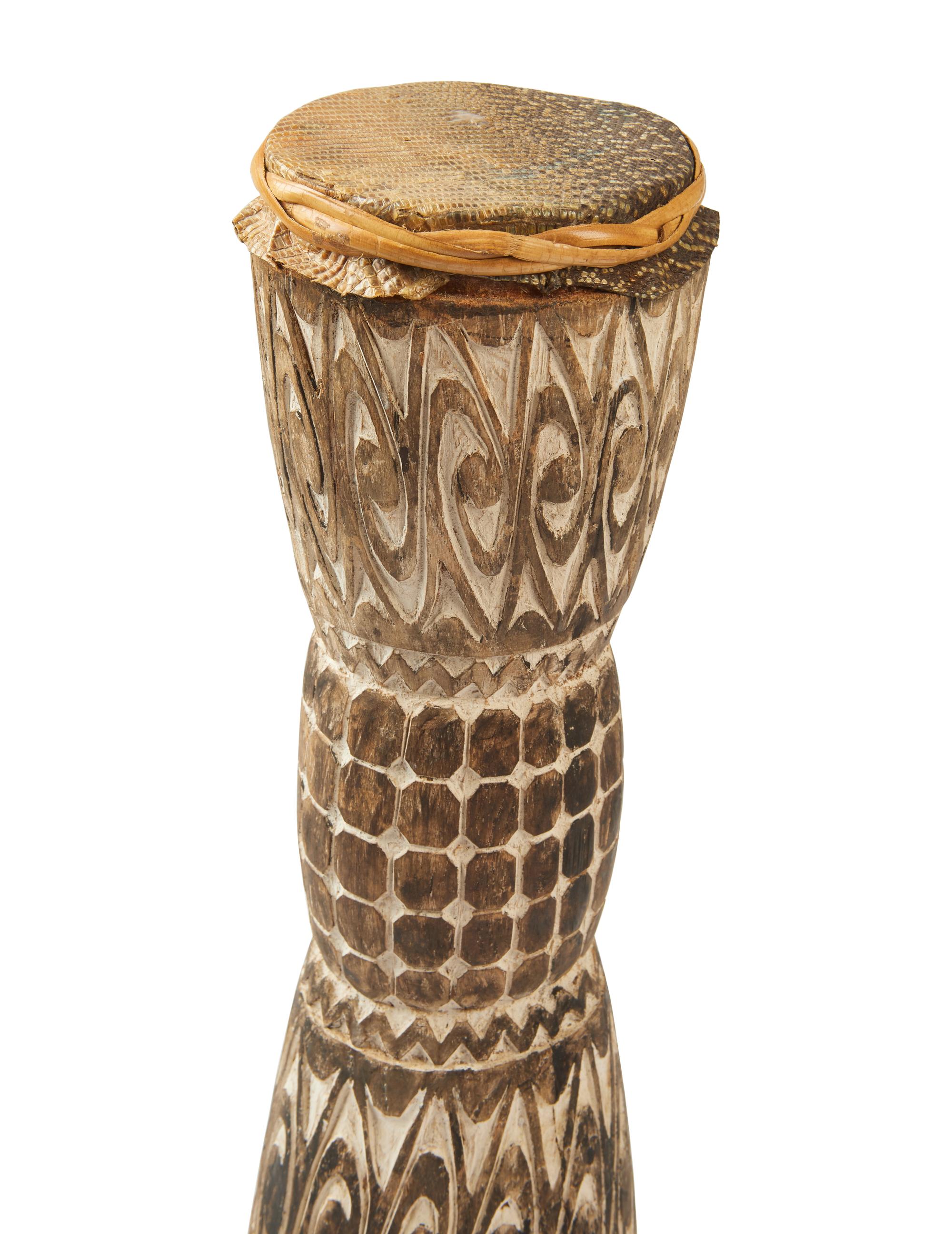 Two Asmat Drums