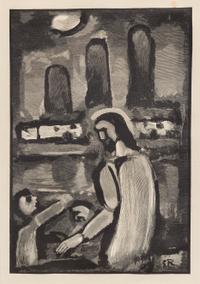 Georges Rouault, (French, 1871-1958), Untitled (from Miserere), 1926