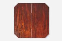 A late Federal mahogany card table, Philadelphia, PA, circa 1815