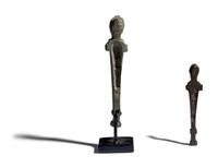 Two Roman Bronze Herms