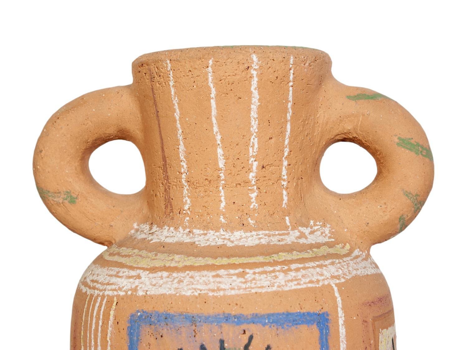 Vase au décor pastel (A.R. 190)