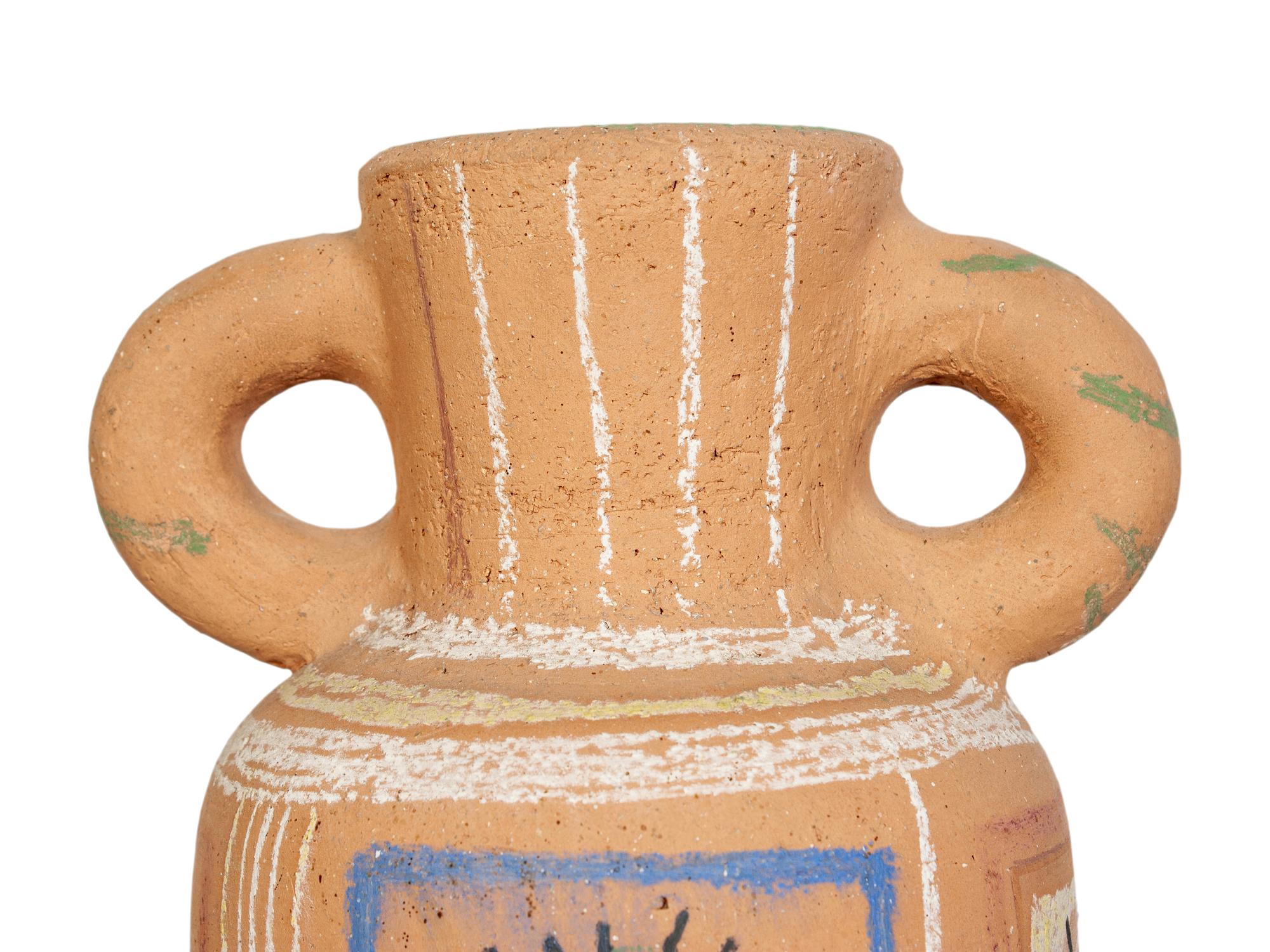 Vase au décor pastel (A.R. 190)