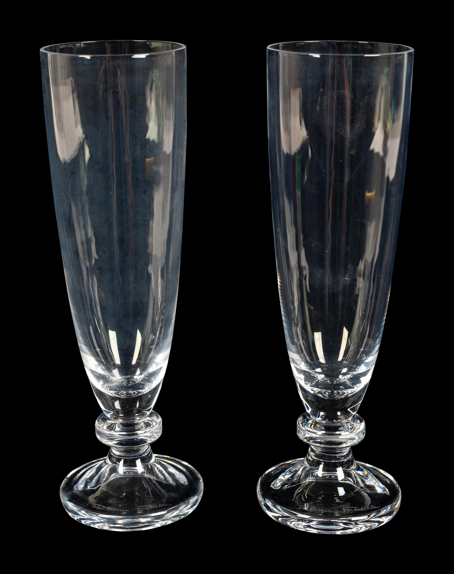 A Set of Sixteen Daum Champagnes