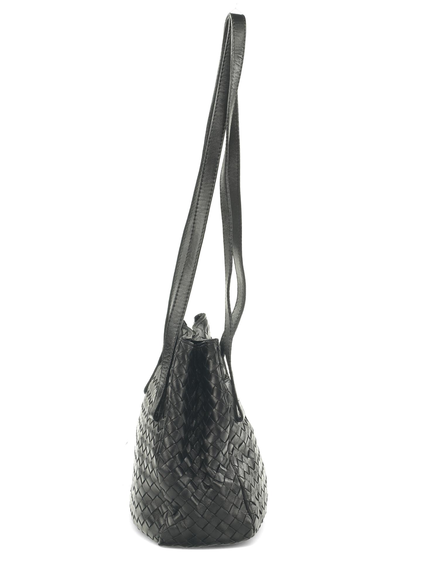 Bottega Veneta Vintage Intrecciato Leather Bag