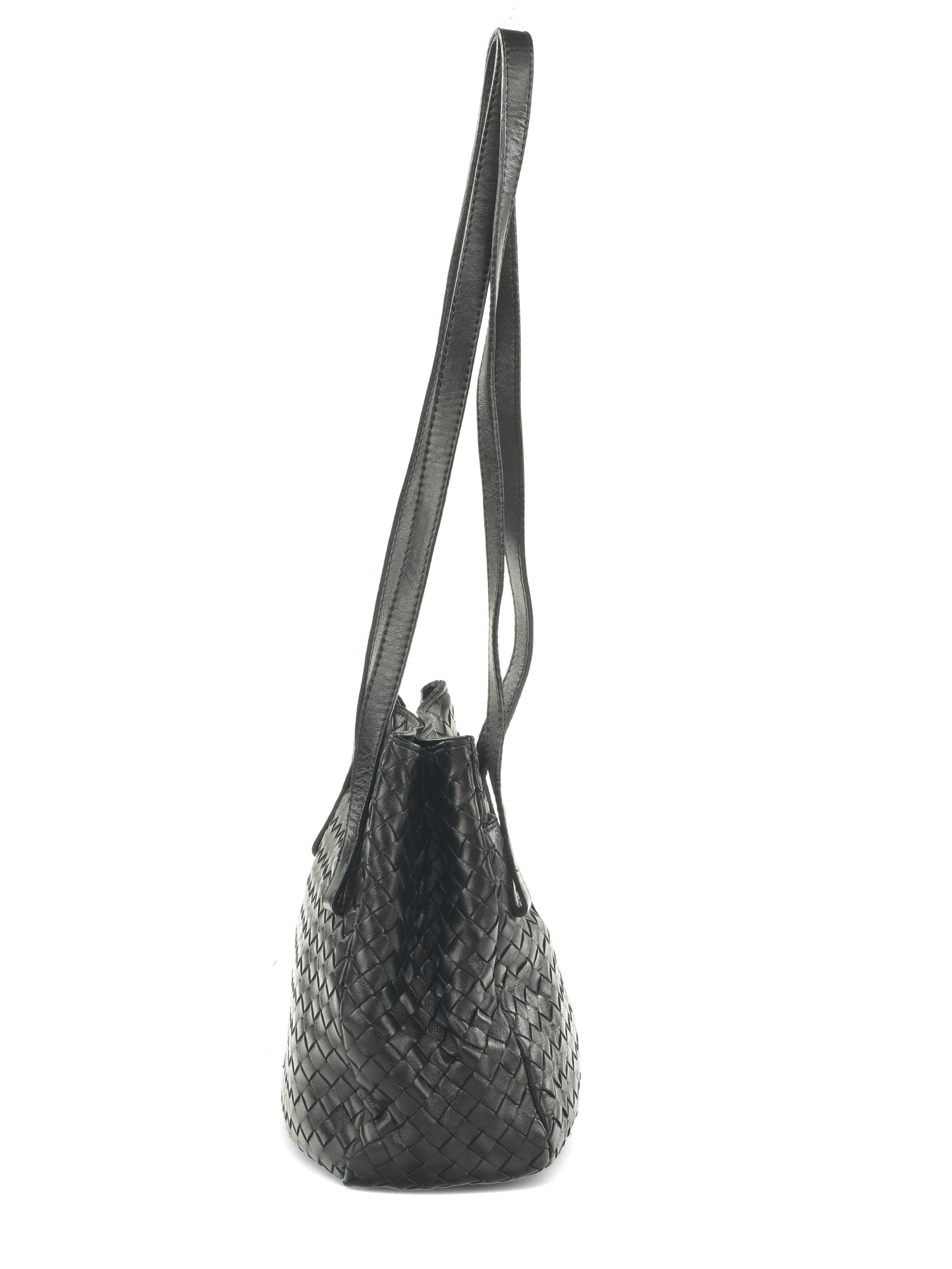 Bottega Veneta Vintage Intrecciato Leather Bag
