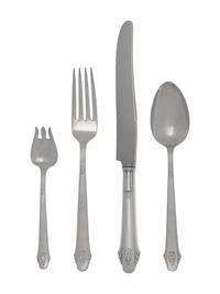 An American Silver Flatware Service