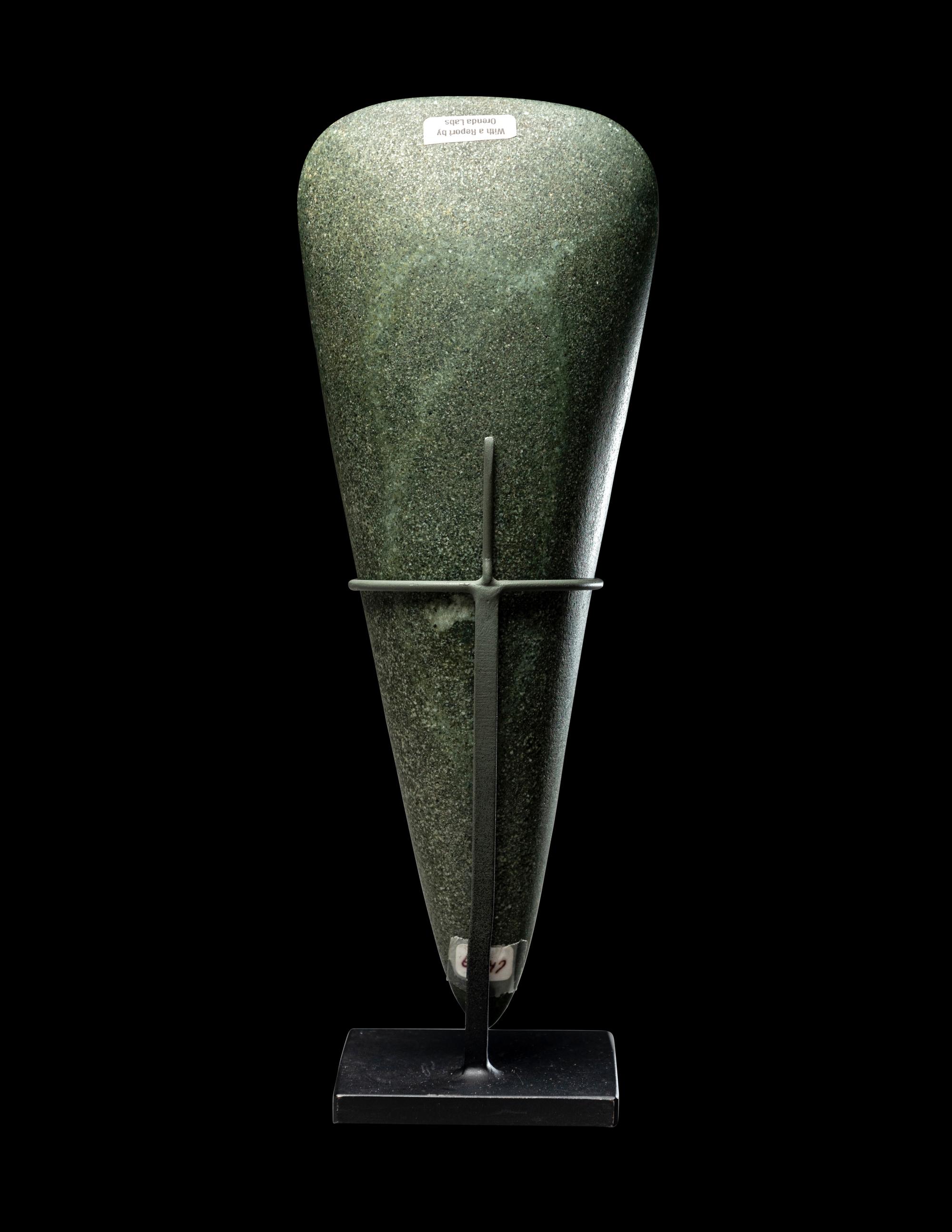 An Olmec Jade Celt