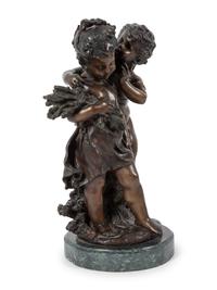 Boy Whispering to a Girl