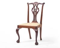A Chippendale carved mahogany side chair, Massachusetts, circa 1770