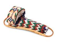 Apache Beaded Toy Cradle, with Doll