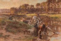 Laveuses de la Marne, c. 1919