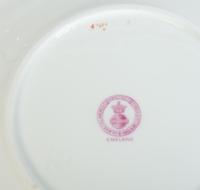 Twelve Gilman Collamore & Co. Minton Porcelain Luncheon Plates