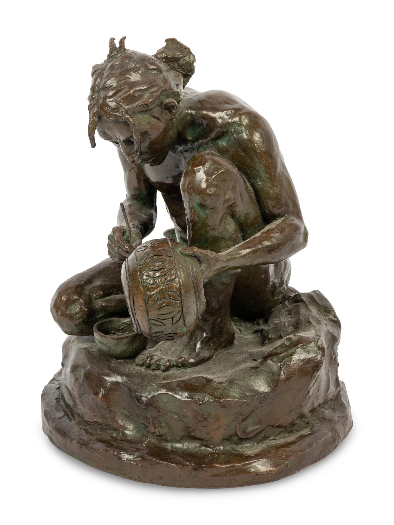 Hopi Pottery Maker , Artist's Proof