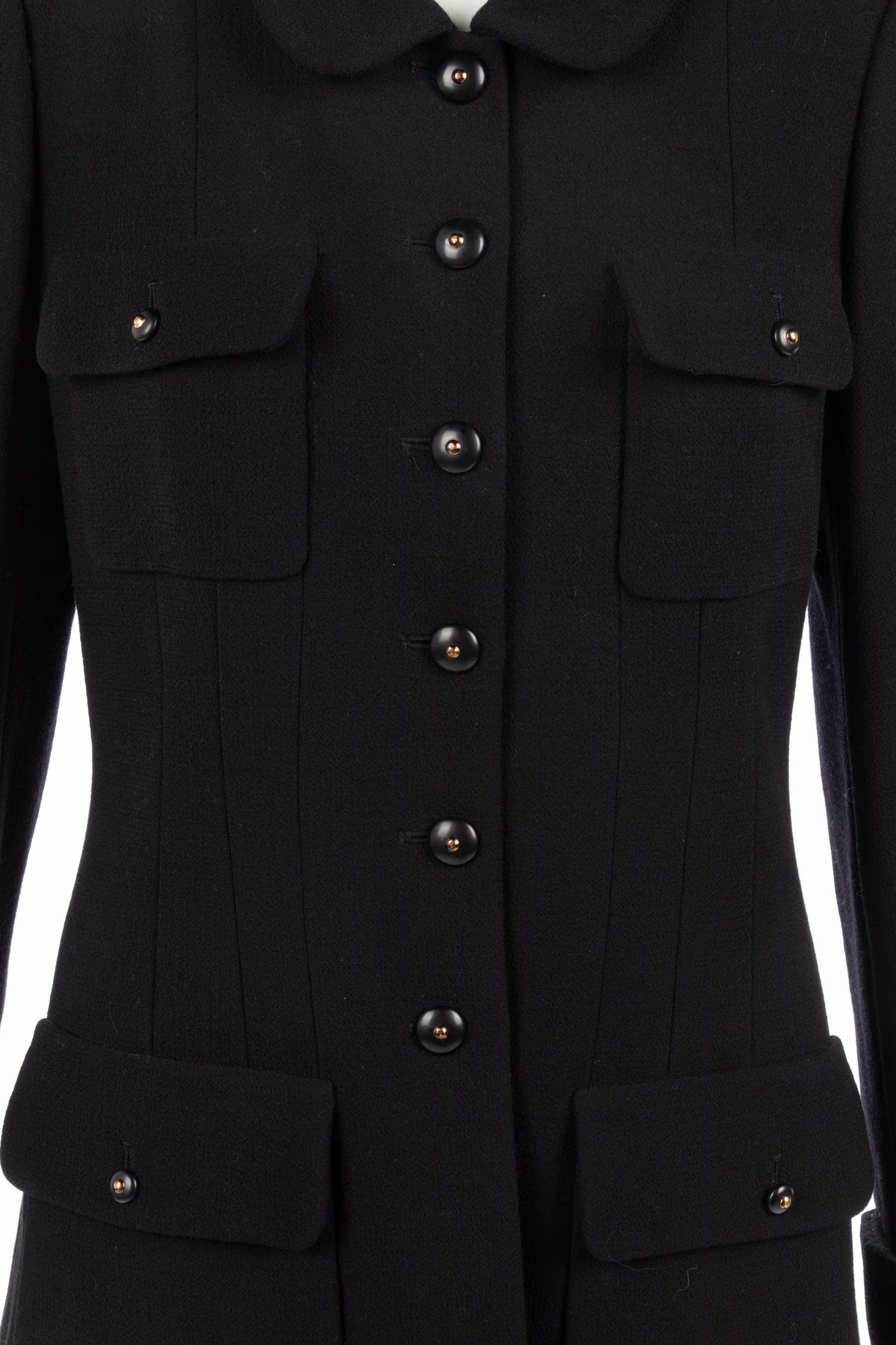 Chanel Wool Two-Piece Skirt Suit, Fall 1995