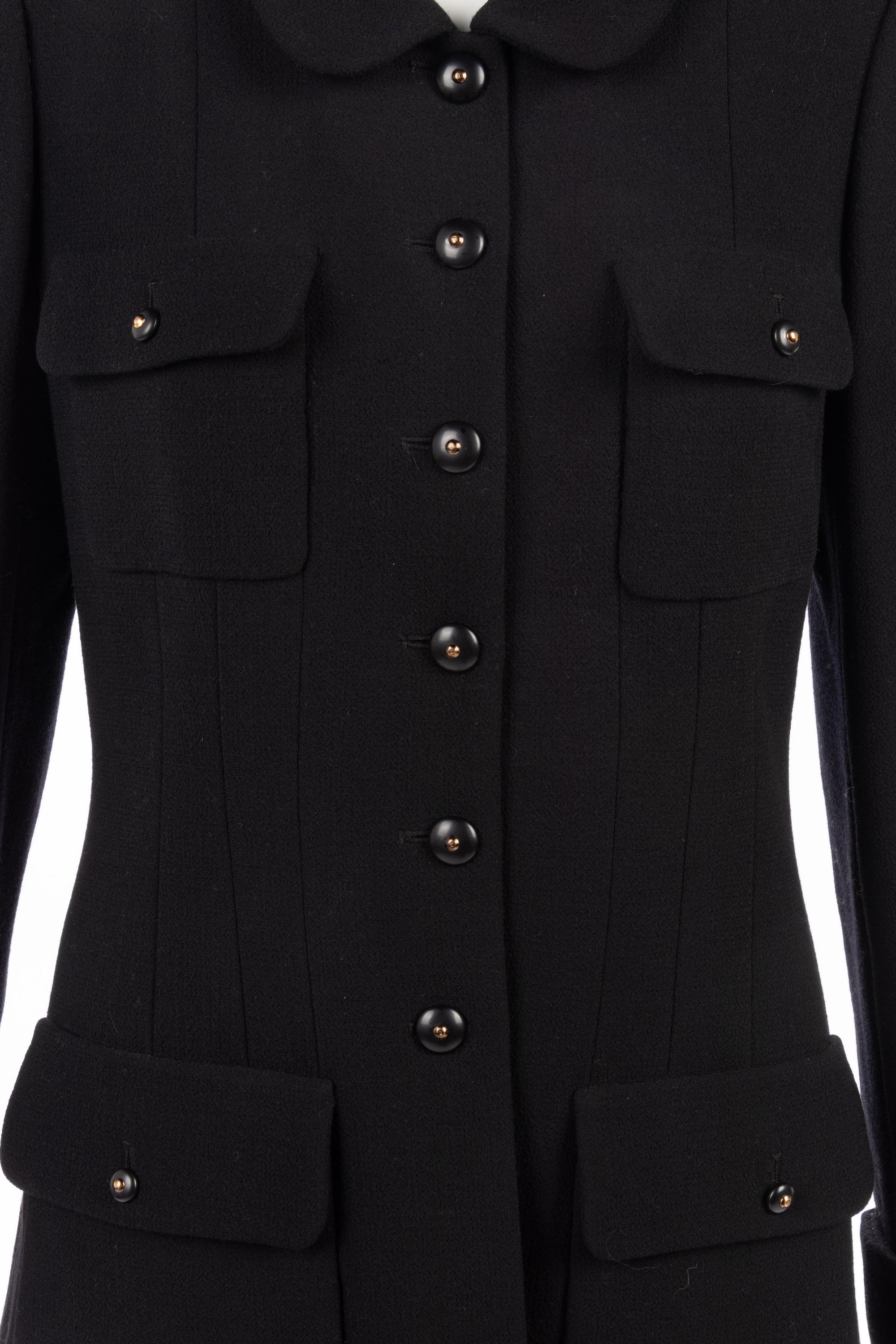 Chanel Wool Two-Piece Skirt Suit, Fall 1995
