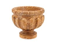A Pair of Italian Grand Tour Style Carved Granite Urns