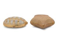 Two Judith Leiber Minaudieres: Turtle and Star