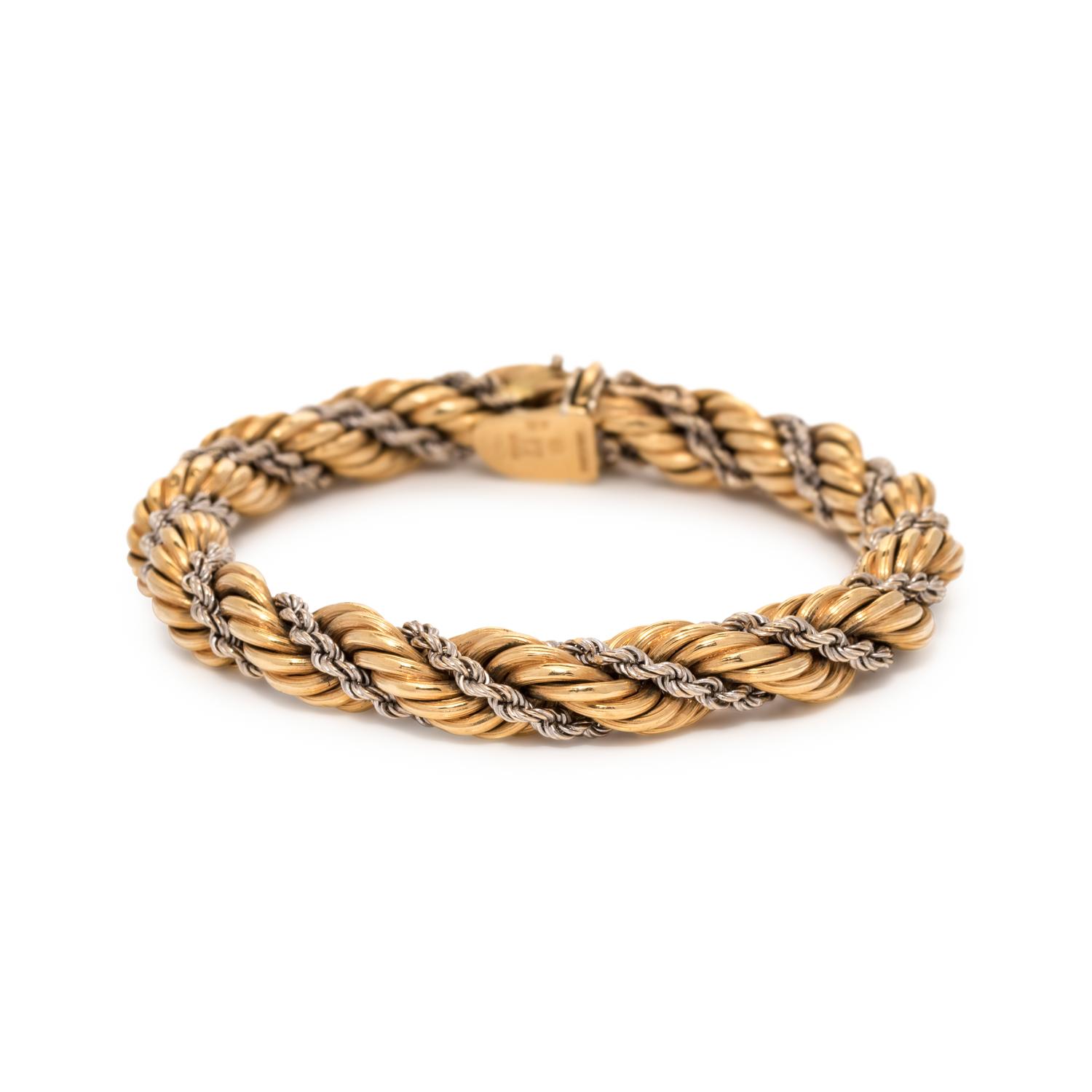 BICOLOR GOLD BRACELET